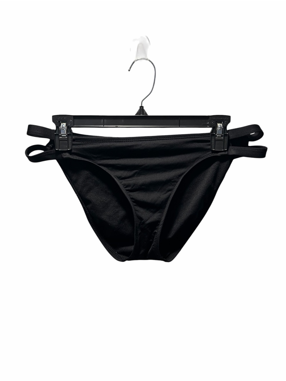{Mossimo Supply Co.} Black Double-Strap Bikini Bottom